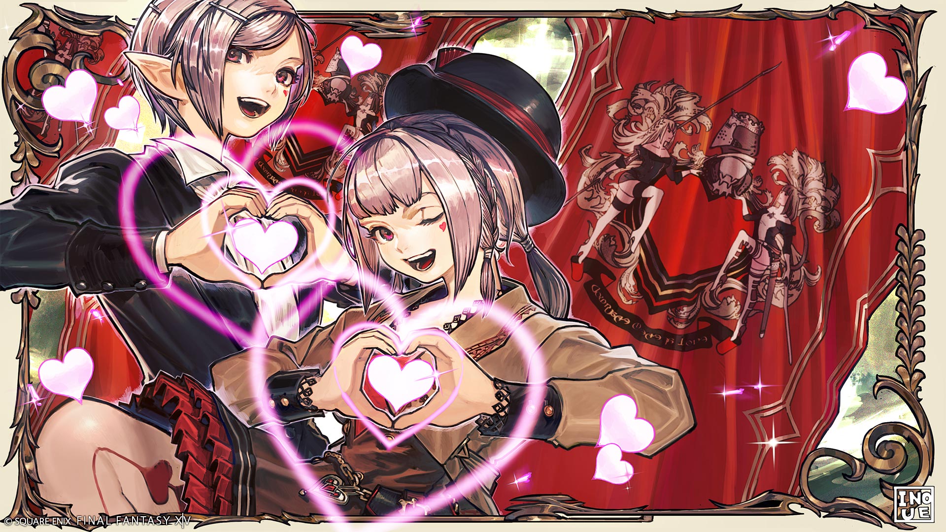 O evento Valentione’s Day 2024 chegou ao Final Fantasy XIV