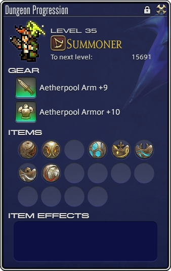 Equipamento Aetherpool em Palace of the Dead